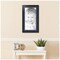 ArtToFrames 16x28" Matted Picture Frame with 12x24" Single Mat Photo Opening Framed in 1.25" Black and 2" Mat (FWM-3926-16x28)